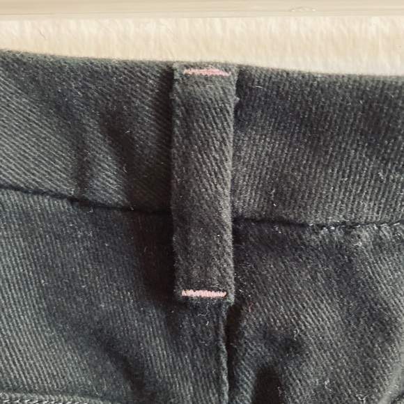 LIZ CLAIBORNE -  Vintage Black Denim Skirt - Size 8 - Brand New Condition! - Picture 11 of 11